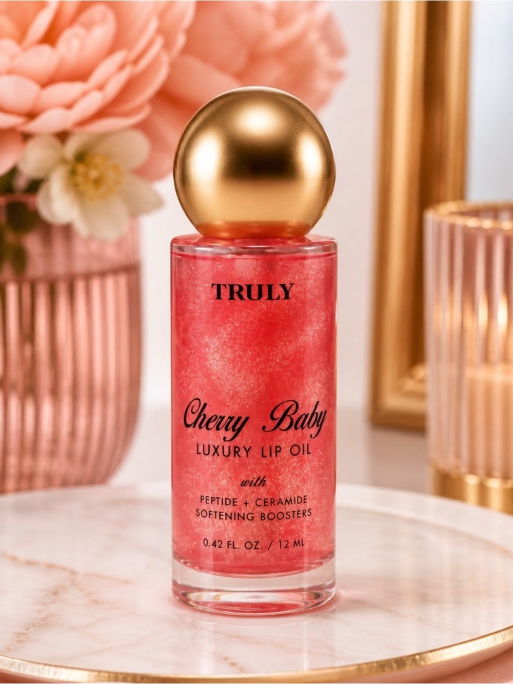 Truly Cherry Baby Luxury Lip Oil — 12ml NEW AND SEALED